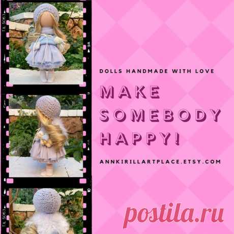 Decor Baby Doll Custom Made Portrait Art Doll Girl | Etsy