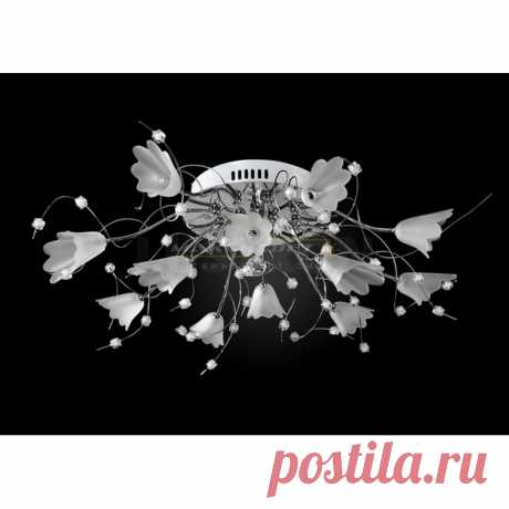 Потолочная люстра 1-9208-12-CR-LED Максисвет Y G4 купить по цене 7330 руб в Астрахани в интернет-магазине Лю.ру с быстрой доставкой