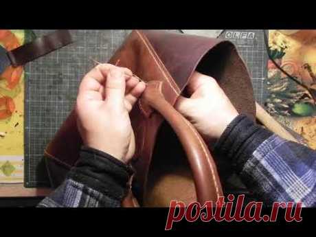 Мастер-класс №17. Женская сумка (модель 54). Часть 6. Ladies bag master class