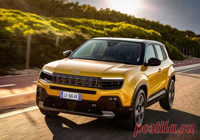 Jeep Avenger 2023-2024 – самый маленький Jeep в глобальной гамме