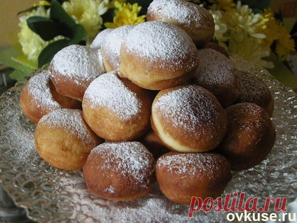 Очень быстрые пышки - Простые рецепты Овкусе.ру