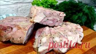 Делайте сразу 2 порции. Супер ВКУСНЯТИНА из Курицы! Лучшая ВЕТЧИНА за Копейки