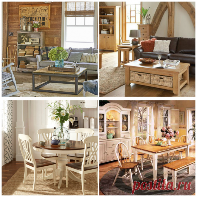 Country style furniture: which style is appropriate for your home interior
