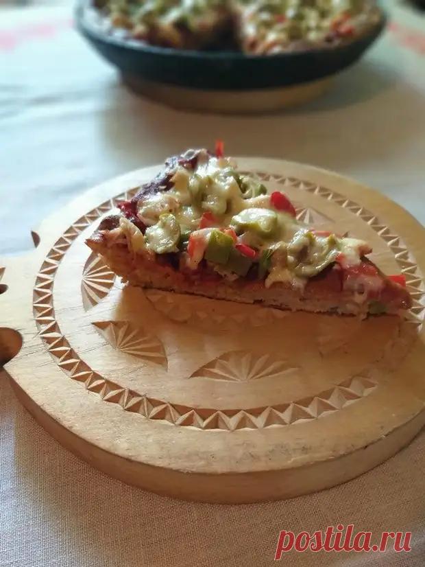 Пицца на творожном тесте. Часто её готовлю, очень нравится именно за тесто - Ваши любимые рецепты - медиаплатформа МирТесен