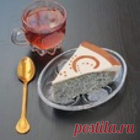 Маковый пирог со сметанной заливкой Кулинарный рецепт