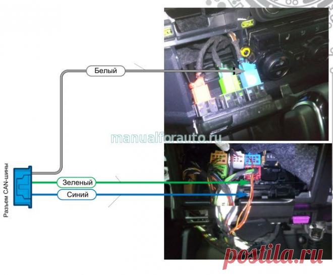 Volkswagen Transporter в кузове T6 с 2015 года Установка сигнализации - Автолитература