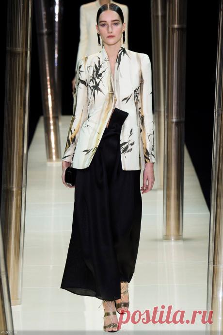 Джорджио Армани. Коллекция от-кутюр (Armani Prive couture). Весна 2015. Видео, фото
