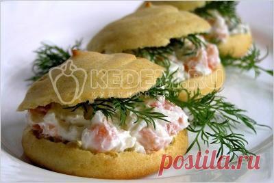 Картофельные эклеры с творожным сыром, рисом, овощами и зеленью - Закуски. Рецепты посетителей с фотографиями