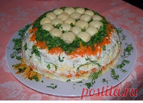шеф-повар Одноклассники: CАЛАТ "ЛЕСНАЯ ПОЛЯНКА"