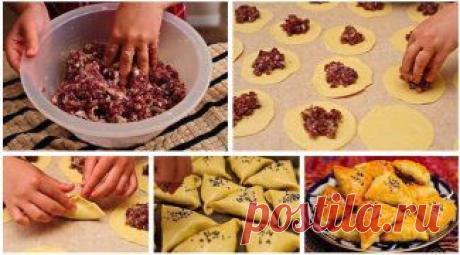 самса с курицей