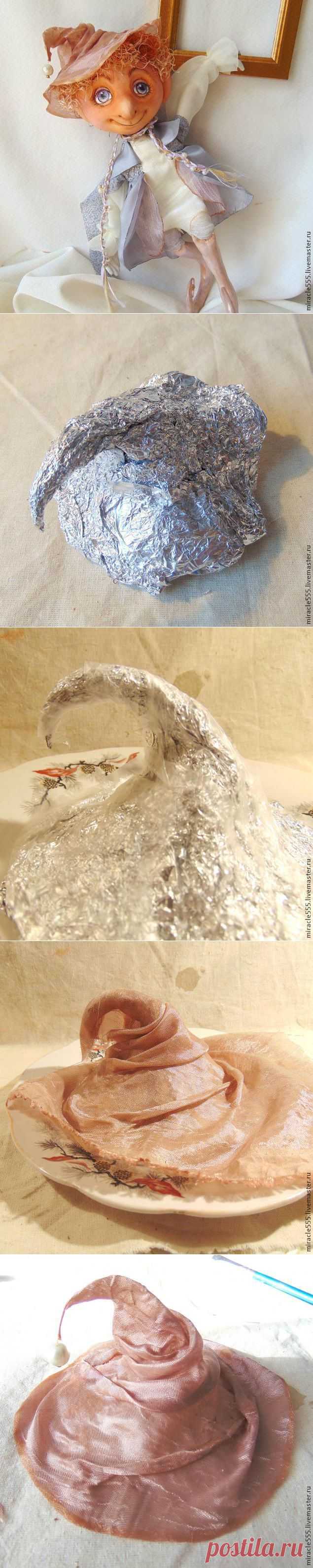Игрушки своими руками: Как моделировать шляпы необычной формы. МК