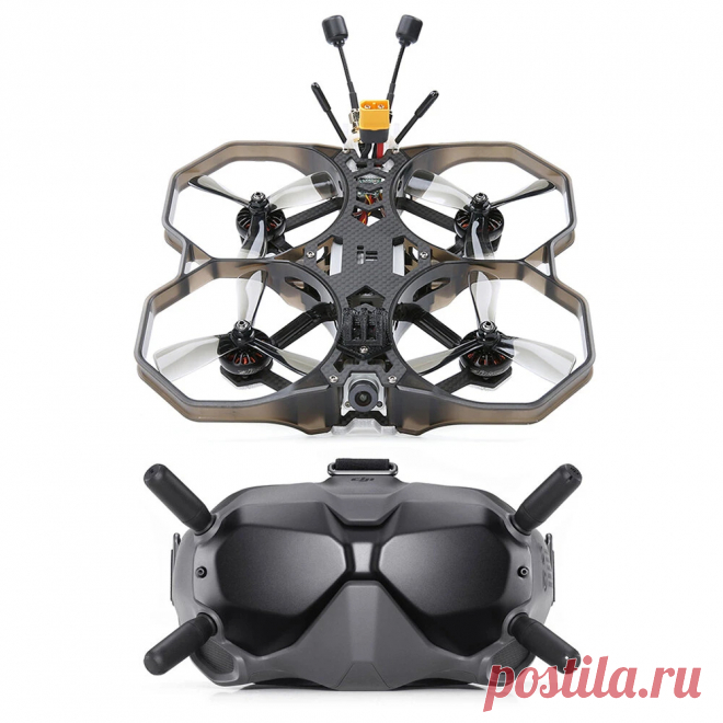 Iflight protek35 hd 3.5 inch 6s cinewhoop fpv racing drone w/ nebula nano digital hd system + dji goggles v2 Sale - Banggood.com