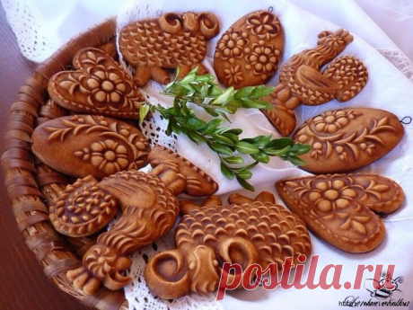 Пасхальные медовые пряники