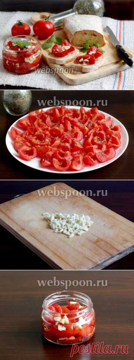 Вяленые помидоры в микроволновке.