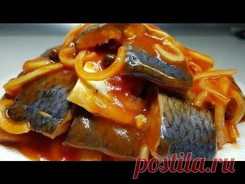 СЕЛЕДКА СЪЕДАЕТСЯ и МАРИНАД ВЫПИВАЕТСЯ! Жаль, что многие даже и не слышали про такой рецепт!