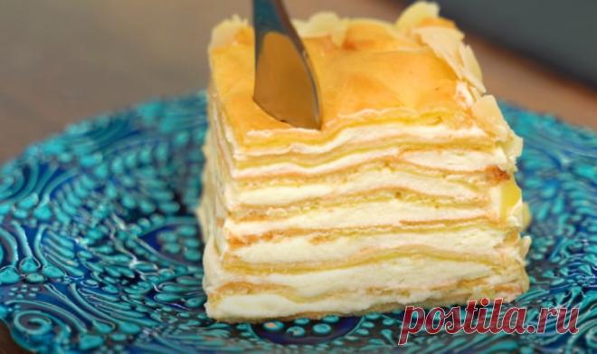 Для всех любителей торта Наполеон и Карпатка: Вкуснейший домашний торт Пломбир