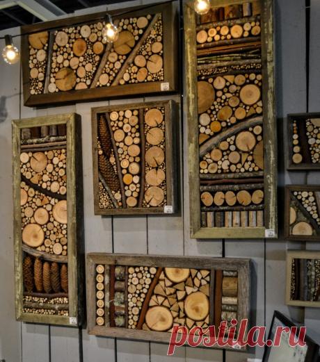 На стене...дрова (большая подборка)