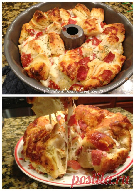 Easy Pull Apart Pizza Bread (Our Favorite Recipe) - Sweet and Simple Living