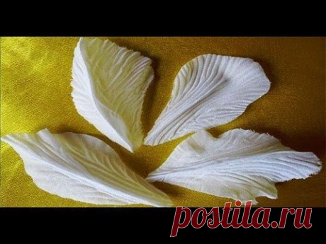 Гофрировка лепестков и листьев цветов утюгом ❤ https://www.youtube.com/watch?v=al5p5fVHSCk