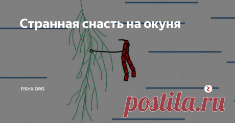Странная снасть на окуня Как я в свое время ловил плотву, окуня и красноперку со дна, прямо из зарослей водной растительности.