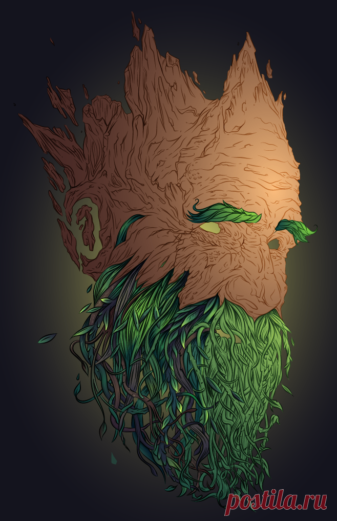 Vegetal Mask - Step by step - Illustrator CC on Behance