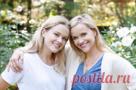 Дочери Риз Уизерспун исполнился 21 год: красивые фото Авы Филипп