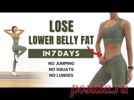 ПОТЕРЯЙТЕ ЖИР НИЖНЕЙ ЖИВОТА за 7 дней🔥30 МИН непрерывная тренировка для пресса стоя