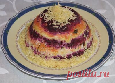 Кухарка: домашняя кухня, видео, кулинария, рецепты, советы, фото| Слоеный салат "трио"