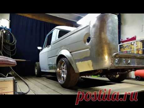 #7 ПИКАП из ИЖ 2715 CUSTOM PICKUP #БЕЛЯШ пескоструйная обработка днища авто .грунт. антигравий