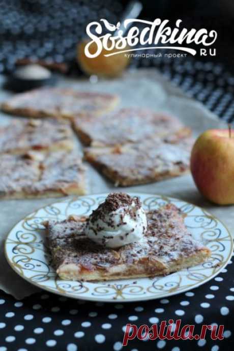 Пицца с яблоками и джемом. | Кулинарный сайт Ксении Соседкиной
