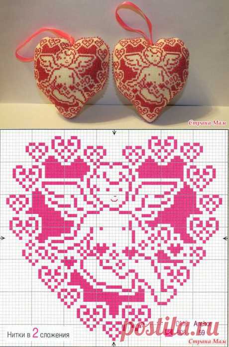 Сердечки с ангелочками - Бискорню и другие &quot;кривульки&quot; - Страна Мам