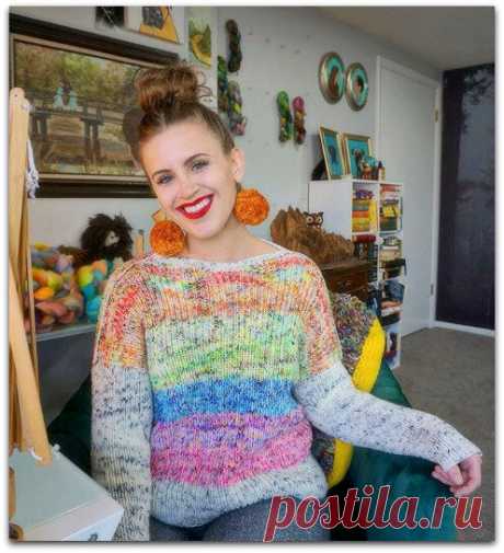Яркие и красивые вязаные образы от Paige Parkin | Paradosik_Handmade | Яндекс Дзен