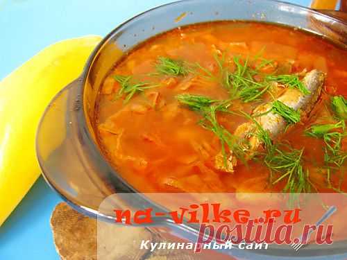 Борщ с килькой в томате – когда в доме нет мяса