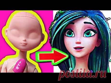 КУКЛА МЭЙ из КОЩЕЙ НАЧАЛО / ООАК 1 часть / ПРИЧЕСКА, ВОЛОСЫ // Muza Rukodeliya 🌺