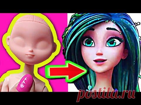 КУКЛА МЭЙ из КОЩЕЙ НАЧАЛО / ООАК 1 часть / ПРИЧЕСКА, ВОЛОСЫ // Muza Rukodeliya 🌺