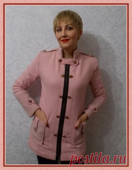 Увеличиваем объем верхней одежды за счет молнии. Мастер класс.