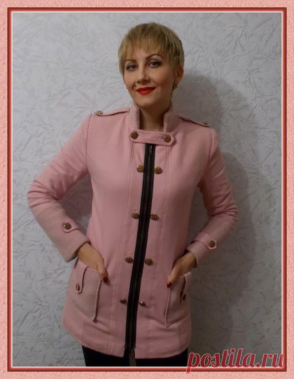 Увеличиваем объем верхней одежды за счет молнии. Мастер класс.