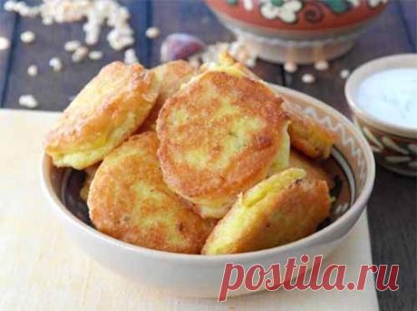 Гороховые оладьи