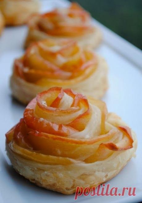 Невыразимая легкость кулинарного бытия...: Яблочные "розочки"