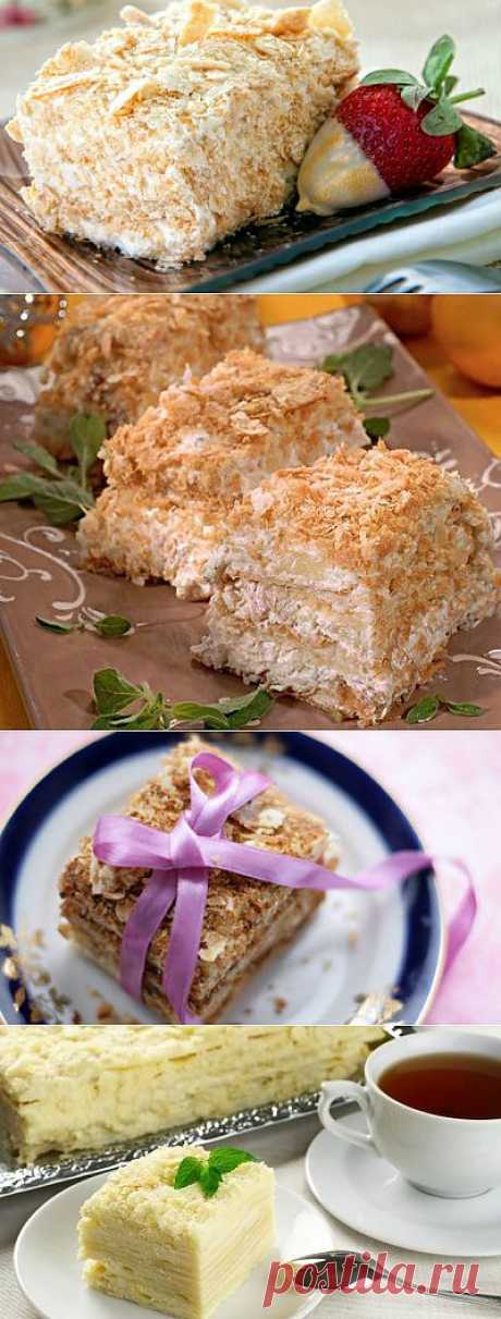 Торт Наполеон: лучшие рецепты приготовления.