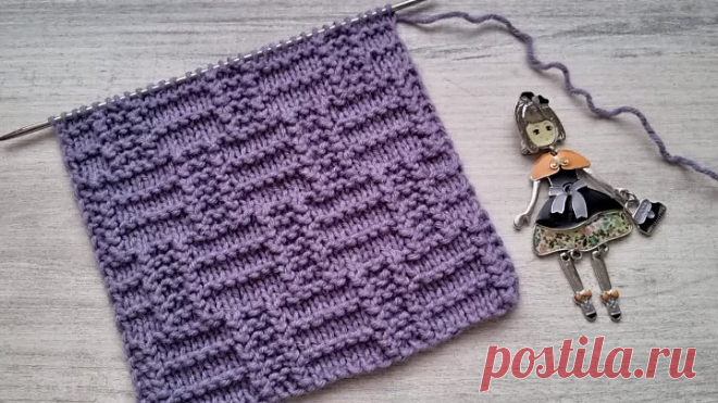 Дизайнерский рельефный узор спицами ❤️🧶.