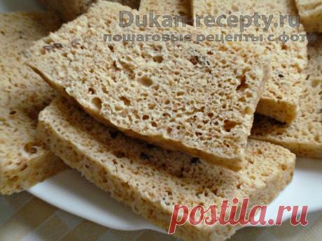 Хлеб быстрый бездрожжевой (в СВЧ) - Рецепты для диеты Дюкана | Рецепты для диеты Дюкана