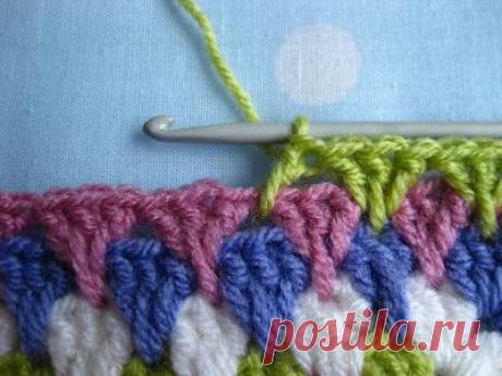 Bunny Mummy: Granny Spike Stitch