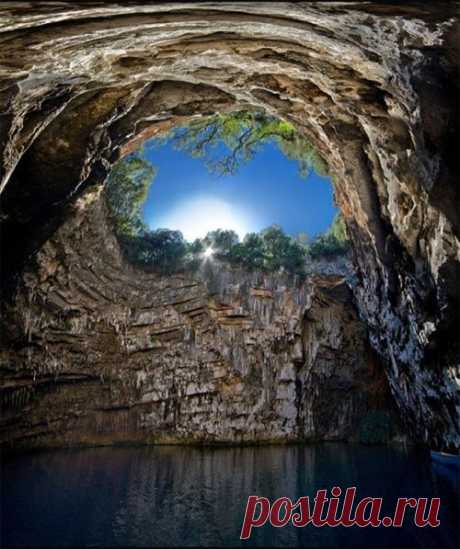 Amazing Melissani Cave - Greece