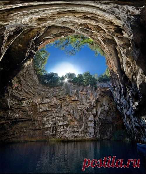 Amazing Melissani Cave - Greece