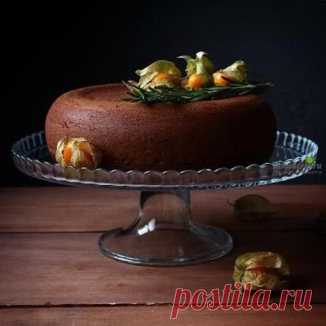Шоколадный пирог с творожной начинкой в мультиварке / Surfingbird знает всё, что ты любишь