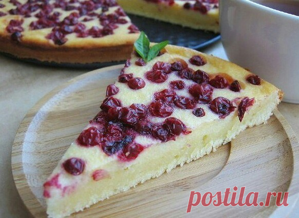 Брусничный пирог рецепт – финская кухня: выпечка и десерты. «Еда»