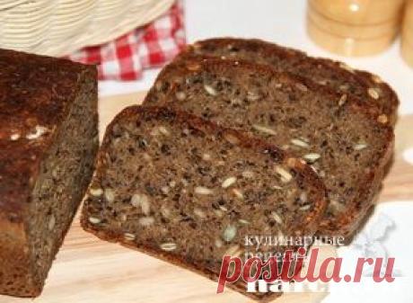 Ржаной мультизлаковый хлеб | Харч.ру - рецепты для любителей вкусно поесть
