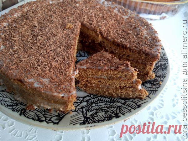 👌 Самый быстрый сметанник - вкусняшка на все случаи жизни, рецепты с фото Магазинным десертам и не снился такой успех! Во-первых, это правда был самый быстрый сметанник. Потому что я использовала готовые коржи. Надо было срочно приготовить вкусняшку. Под...