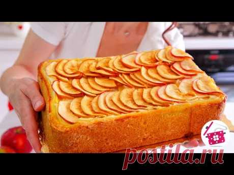 ТАЕТ во Рту! ЗНАМЕНИТЫЙ Яблочный Пирог! ЛУЧШЕ ШАРЛОТКИ 😍 "ЦВЕТАЕВСКИЙ Пирог"! Готовим Дома